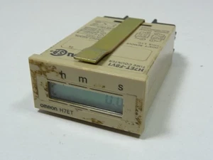 Omron H7ET-FBV1 Time Counter 7 Digit USED - Picture 1 of 3