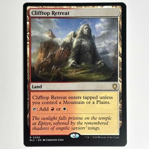 CLIFFTOP RETREAT MTG BLC - MAGIC THE GATHERING KARTE IN NEU - Bild 1 von 1