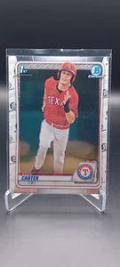 🔥Evan Carter🔥2020 Bowman Draft Chrome #BD-126 Texas Rangers - Foto 1 di 2