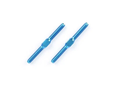 Tamiya 42118 TRF 3x32mm Blue Titanium Turnbuckle Shafts (2 Pcs.), (DB01/TRF511) - Image 1 of 2
