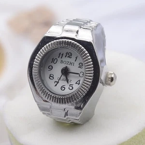 Watch Ring Ladies Men Cool Finger Watch Ring For Woman Fashion Jewelry Gift - Picture 1 of 20