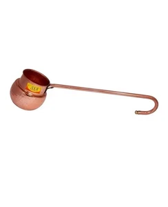 Pure Copper Hammered Loti, Glass, Water Dispenser Ladle, 300 ml best quality - Picture 1 of 2