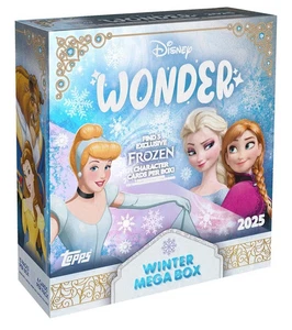 Mega Box Topps Disney Wonder 2025 sigillato in fabbrica - Foto 1 di 1