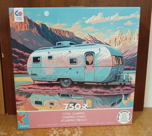 Rompecabezas Ceaco COOL CAMPING 750 piezas, 2915-7, Ray Heere, Excelente - Imagen 1 de 9