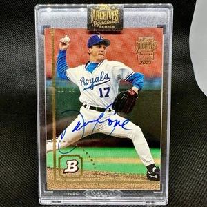 2021 Topps Archives Bowman Signature Series David Cone Auto /15 SP SSP KC Royals - Picture 1 of 1