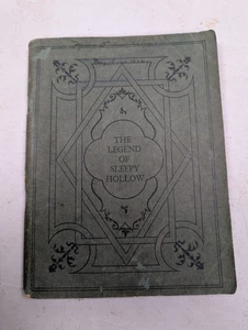 the legend of sleepy hollow book, by washington irving Shorthand Pamphlet VTG - Picture 1 of 10