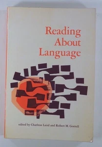1971 READING ABOUT LANGUAGE linguistics PHILOSOPHY text HISTORY sociology - Picture 1 of 2