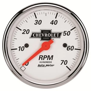 AutoMeter 1398-00408 Fits Chevy Vintage Air-Core In-Dash Tachometer - Picture 1 of 8