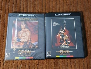 2 Blu Ray Lot.. Conan the Destroyer/Barbarian Sealed/Nm 4k Ultra HD - Bild 1 von 2