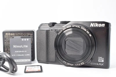 Nikon COOLPIX A900 20.3MP Compact Digital Camera Black Japan [Excellent] #1758 - Image 1 of 4