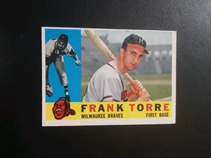1960 Topps Set-Break #478 Frank Torre Free Shipping - Picture 1 of 2