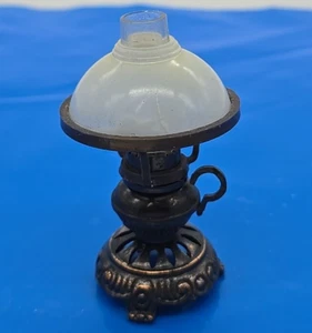 Durham Industries Miniature Diecast Metal OIL LAMP W/ GLOBE 1976 Item #30 - Picture 1 of 6