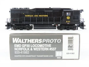 HO Walthers Proto 920-41862 N&W Norfolk & Western GP30 Diesel #537 w/DCC & Sound - Picture 1 of 12