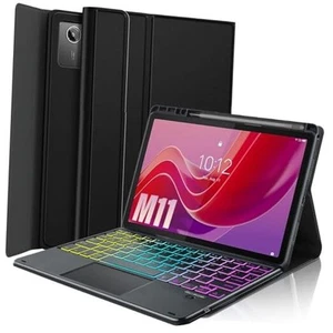 Touchpad Keyboard Case for Lenovo Tab M11/Tab K11 LTE 11" 2024 TB330FU,  - Picture 1 of 8