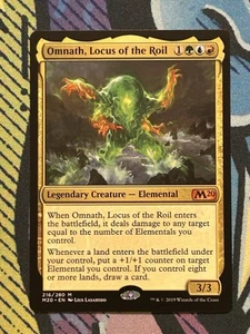 MTG Magic the Gathering Core Set 2020 Omnath, Locus of the Roil - Picture 1 of 2