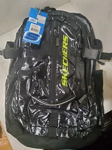 Day Pack Back Pack Skechers NEW Black School Backpack - Picture 1 of 8