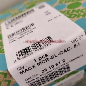 1PC Phoenix Contact 2810612 MACX MCR-SL-CAC-5-I Temperature transmittear New - Picture 1 of 5