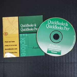 Quickbooks & Quickbooks Pro 5.0 Accounting Software Disc 1996 - 25 Uses - Picture 1 of 14