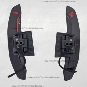 OEM BMW 5 7 series G60 G90 G70 X1 M sport shift paddles 5A5E8F401 5A5E8F4 01 - Picture 1 of 18
