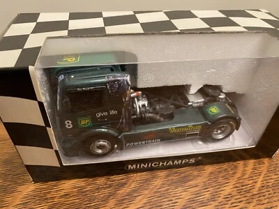 Camión de carreras MINICHAMPS 439000308 MERCEDES-BENZ “BP ATKINS” 1/43 Foto 1 de 4
