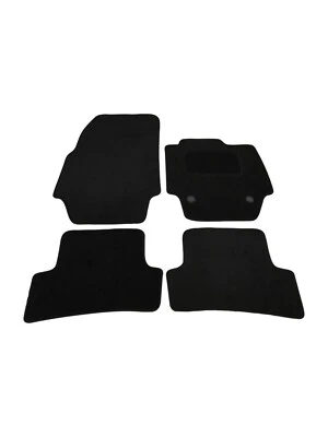 Fits Renault Captur 2013-2020 Fully Tailored Deluxe Car Mats in Black - Image 1 of 4