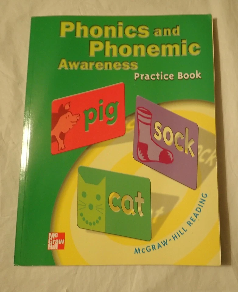 McGraw Hill Reading Phonics and Phonemic Awareness Practice Book Grade 3 - Image 1 of 4