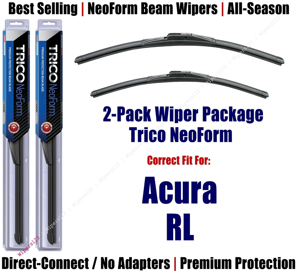 Limpiaparabrisas NeoForm Super Premium 2pk apto para Acura RL 1996-2004 - 16220/190 Foto 1 de 1