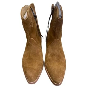 Free People Frontier Westernstiefel Wildleder spitz zulaufend halbhoch - Damen Größe 36 1/2 - Bild 1 von 10