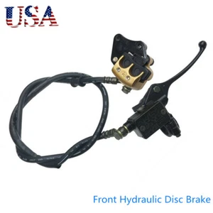 Hydraulic Front Brake Caliper Cylinder Master For Mini Bike Go Kart ATV Pit Bike - Picture 1 of 8