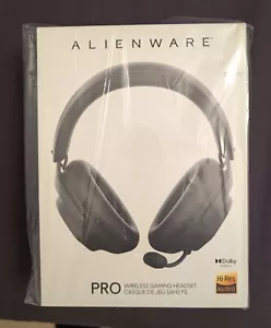 Alienware Pro Cuffie Gaming Wireless 545-BBFS - 75 ore di autonomia - Nuove - Foto 1 di 3
