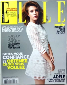 French ELLE 2013: ADELE EXARCHOPOULOS_ROBERT PATTINSON_NO FUTURE_JANELLE MONAE - Imagen 1 de 7