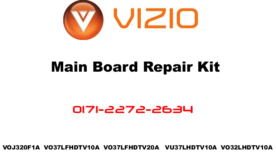 Ремонтный комплект основной платы VIZIO для 0171-2272-2634 0171-2272-2633 - Изображение 1 из 1