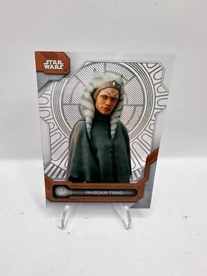 Star Wars High Tek 2024 Topps Throne Room Pattern Base Card #5 Ahsoka Tano - Image 1 of 2