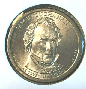 2010 P James Buchanan Presidential Dollar Münze - Bild 1 von 3