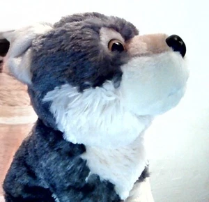 Wild Repblc Cuddlekins WOLF "MOOKIE'' Plush SOFT Stuffd Animal Toy wTag 2012 14" - Picture 1 of 12