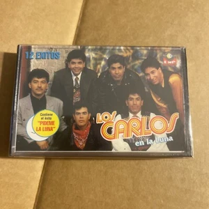 Los Carlos “ en la luna” 1994 New/Sealed Cassette  - Picture 1 of 2