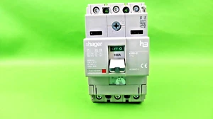 Hager H3 X160-D HDA100U 100Amp MCCB Dreipoliger Leitungsschutzschalter (KS103) - Bild 1 von 9