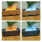 Flame Aroma Diffuser Air Humidifier 3D Flame Hollow Home Office Ambient Night Au