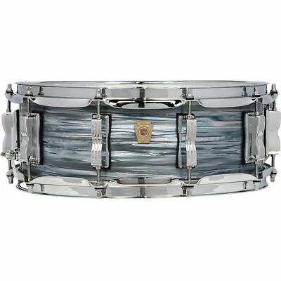 Ludwig LS401XX2Q Classic Maple 5"x 14" Snare Drum, Vintage Blue Oyster - Image 1 of 3