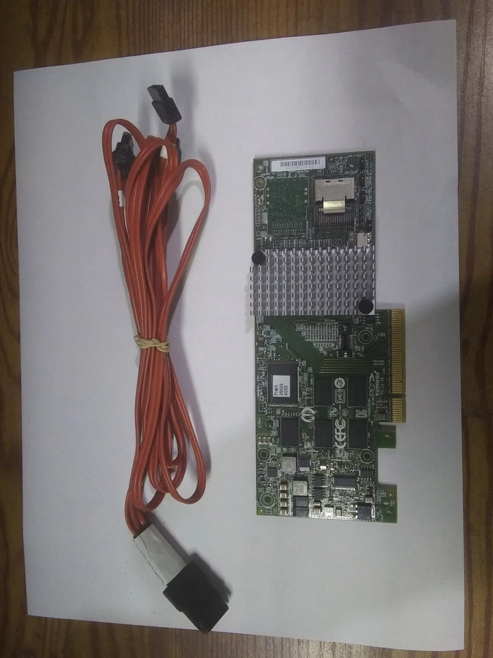 Lsi Megaraid Controler Card W/cables L3-25239-24A - Image 1 of 1