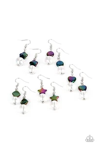 Paparazzi Starlet Shimmer Oil Spill Dangle Earrings - KIDS - NWT - Picture 1 of 1