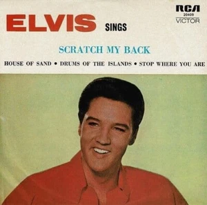 ELVIS PRESLEY Elvis Sings Scratch My Back EP Vinyl Record 7 Inch Australian RCA - Picture 1 of 6