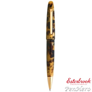 Esterbrook Estie Schildpatt Goldplatte Trim Kugelschreiber E139 - Bild 1 von 2