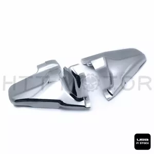 Chrome Engine Lower Side Frame Covers For Honda Goldwing GL1800 2001-2011 02 03 - Picture 1 of 8