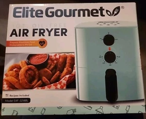 Neu Elite Gourmet Maxi-Matic 1 QT ölfreie Luft Friteuse Modell EAF 3218BL türkis - Bild 1 von 3