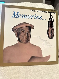 Al Jolson~The Jolson Story~Memories Vinyl LP Decca DL 9038 Jazz Singer - Picture 1 of 2