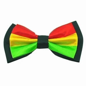 NEW ARRIVAL...Jamaica Rasta Colour Mens Bow Tie..... - Picture 1 of 3
