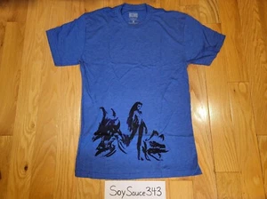 BLIZZARD STARCRAFT II 2 ZERG KERRIGAN INK BRUSHED BLUE TEE SHIRT SIZE SMALL - Picture 1 of 3
