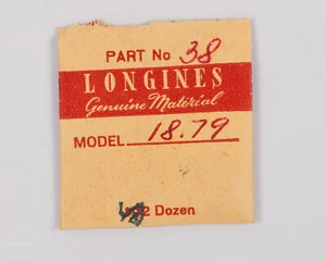 Longines Genuine Material Bridge Screws Part #38 for Cal. 18.79 - Picture 1 of 3