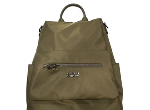 ZAINO COVERI ANTISCIPPO VERDE CON TASCA CENTRALE UNISEX - Foto 1 di 1